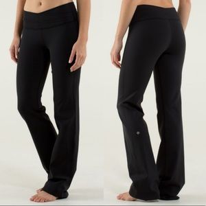Lululemon Crossover Flare Leggings - Black 4 Tall